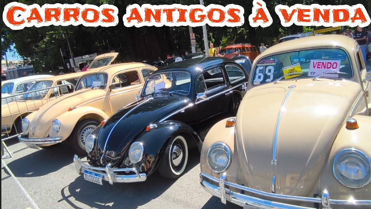 OLHA ISSO CARROS ANTIGOS A VENDA ENCONTRO CL&Aacute;SSICO EBAA EST. DA LUZ   #classiccars #aircooled #fusca