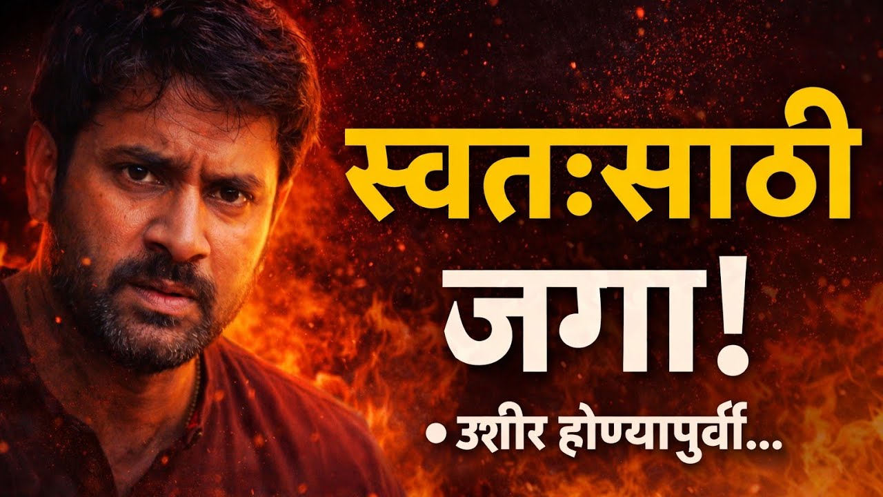 लोकांसाठी जगताना स्वतःला हरवलंत का?| Self Love Reality in Marathi | marathi motivation video 