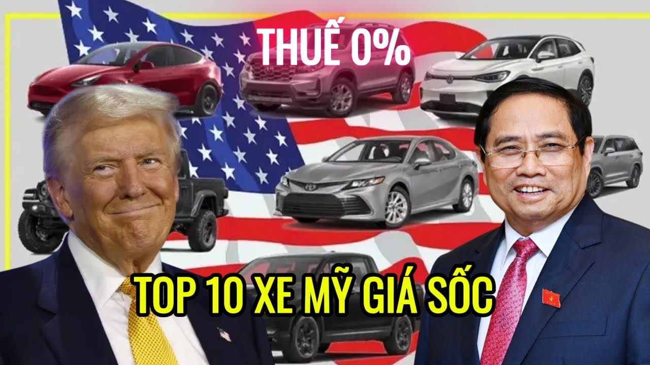 💥THUẾ XE MỸ VỀ 0%: TOP 10 XE NHẬT – HÀN BẢN MỸ GIÁ SỐC, RẺ CHƯA TỪNG CÓ!💰