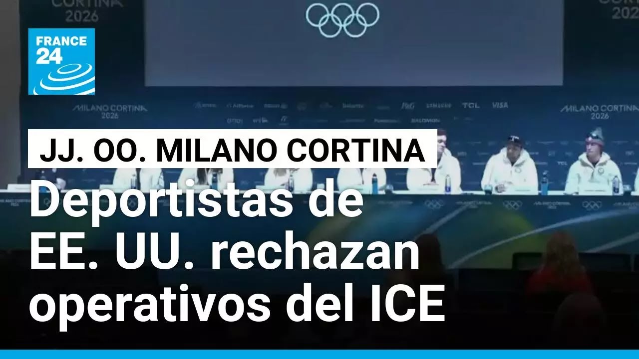 JJ. OO. Milano Cortina: deportistas estadounidenses rechazan acciones de ICE