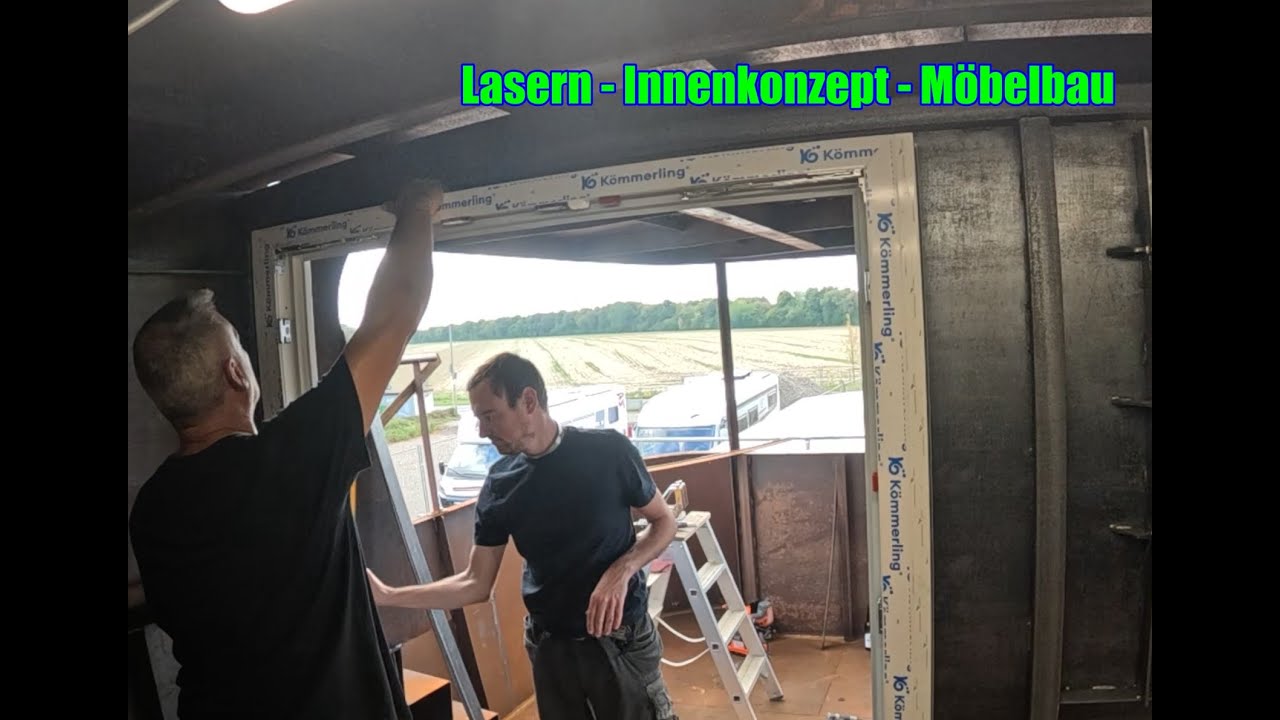 Folge25 Großer Laser - Innenkonzept - Möbelbau