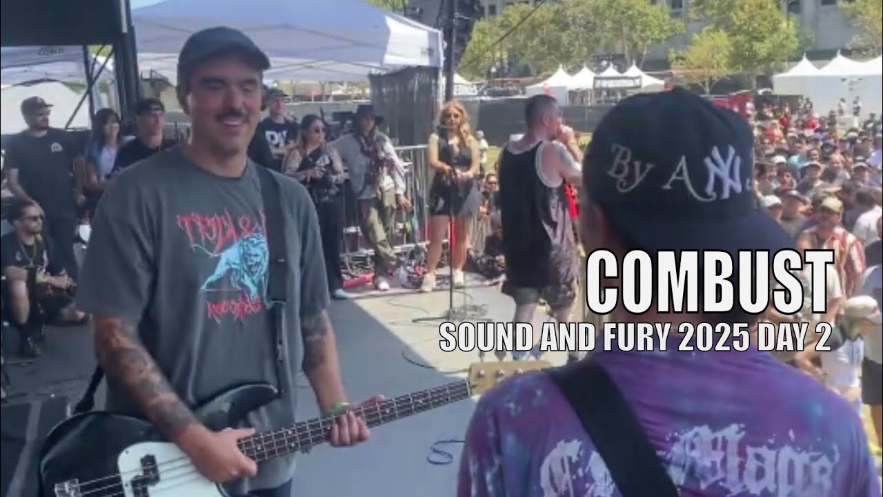 Combust Ignites Sound & Fury 2025 | NYHC Power Live in LA (Full Hardcore Set – Day 2)