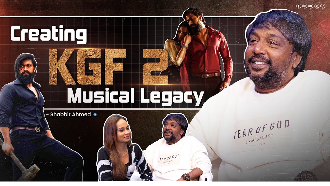 Shabbir Ahmed on KGF2 Lyrics & Music Magic | Shabbir Ahmed | Xseriesreal #podcast #kgf #music