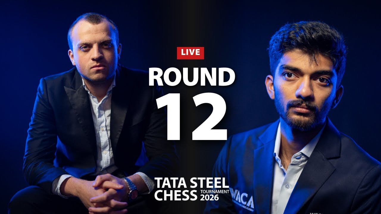 Niemann - Gukesh | Round 12 | Tata Steel Chess Tournament 2026