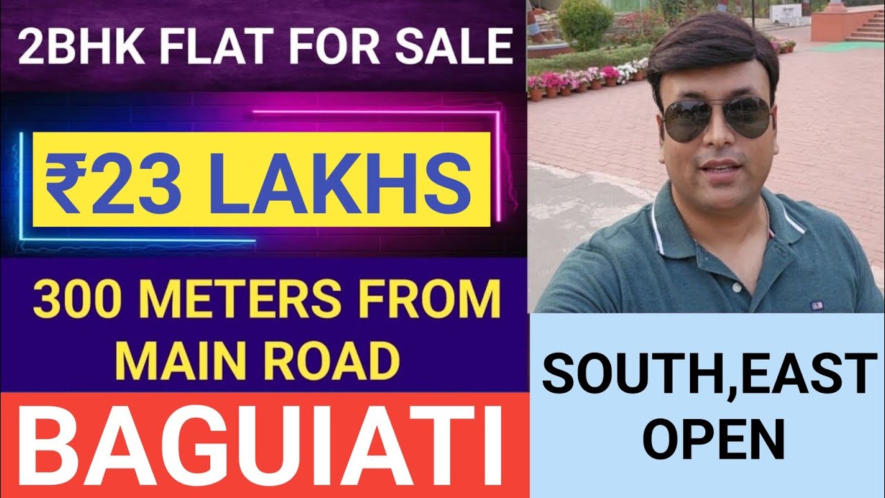 Cheapest 2BHK Flat For Sale in Baguiati / 300 Meters From Main Road
