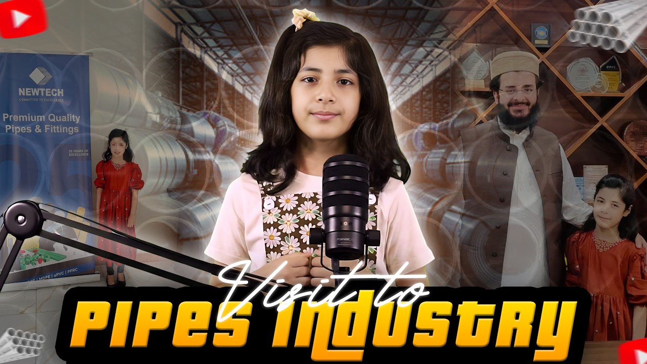 Factory Visit to NewTech Pipes & Fittings | How Pipes Are Made | Voice of DADA Tech Kids
