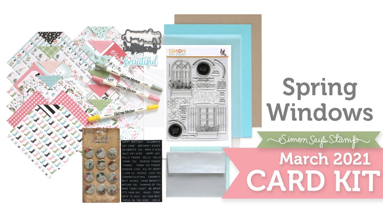 Card Kit Reveal and Inspiration: Spring Windows