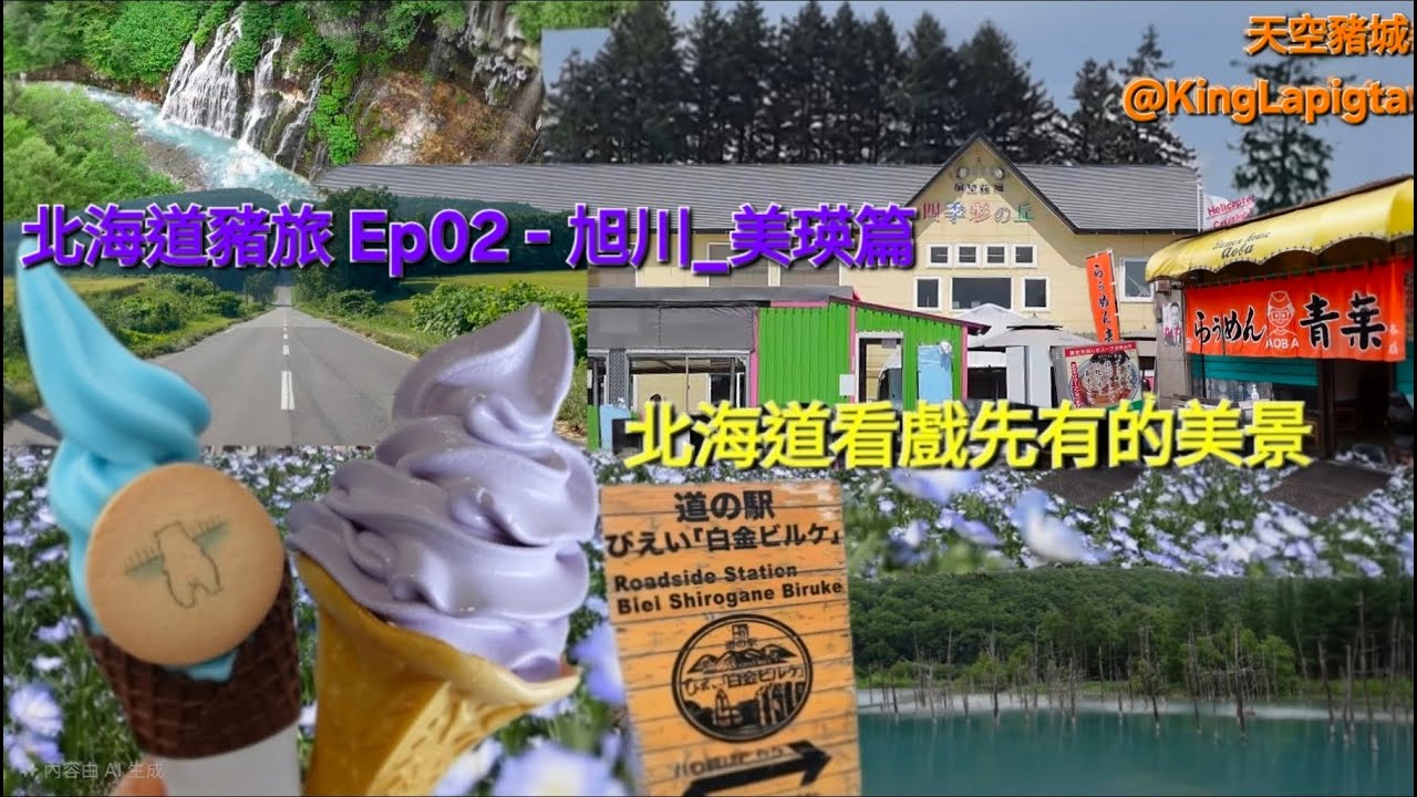 北海道豬旅_旭川_美瑛篇_EP02_北海道看戲才有的美景_#travel #美食 #旅遊 #休閒娛樂 #旅行#酒店 #food #japan #hokkaido #北海道 #旭川 #日本 #美瑛