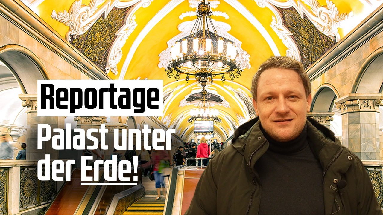 Metro Moskau: Die schönste U-Bahn der Welt