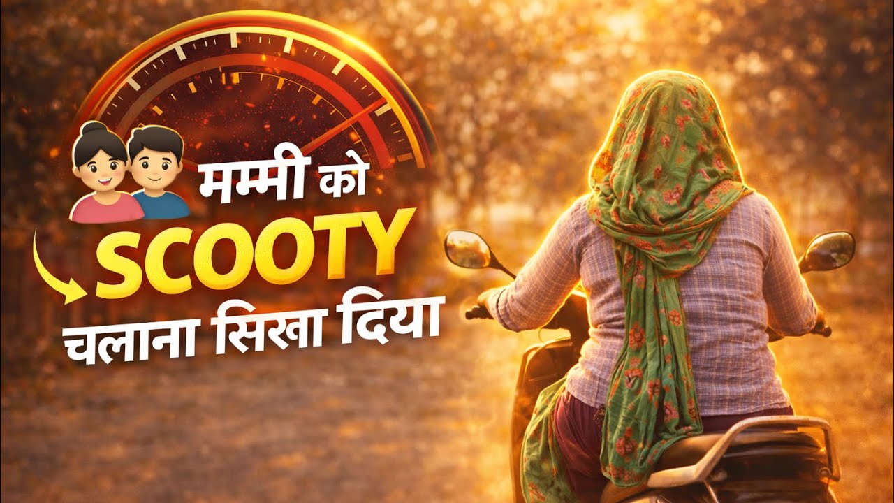 Mummy Ka Dar Khatam 😍 | Scooty Ride Success Vlog | Sushant Jarwal 