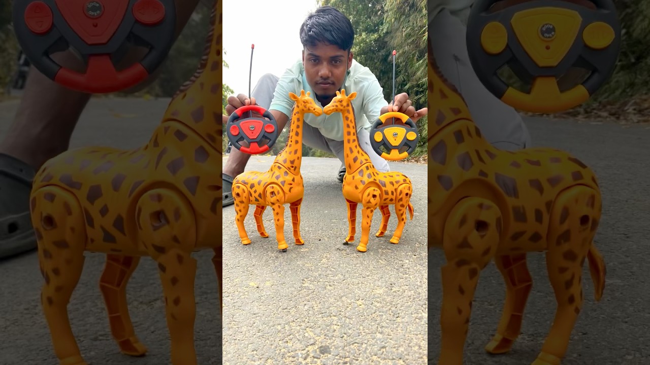 mari Nuton 2Ta Rc remote control Giraffe ki Unboxing Dekho😱 #shortsfeed