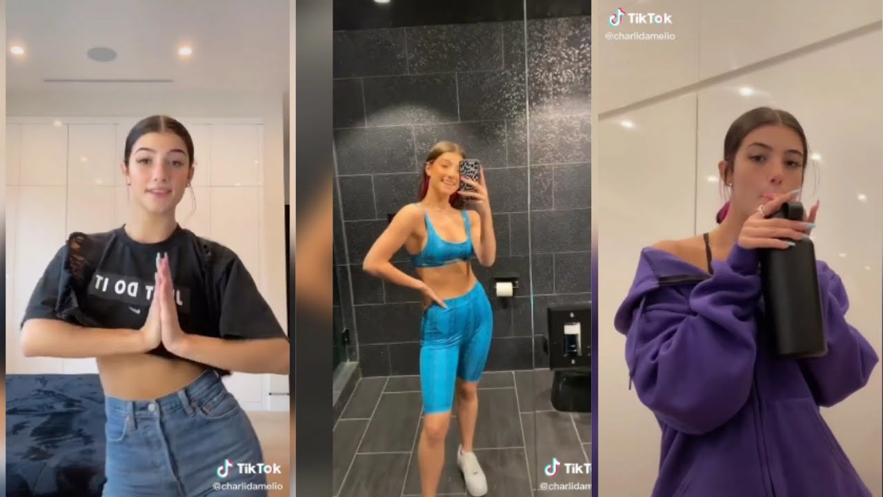 Charli D'amelio new tiktok compilation (August 2020)