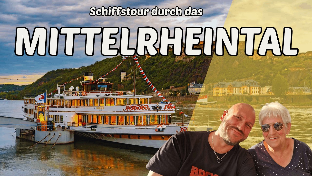 Schiffstour Mittelrheintal &ndash; Historische Burgen und malerische St&auml;dte | Reisen Deutschland | 4K