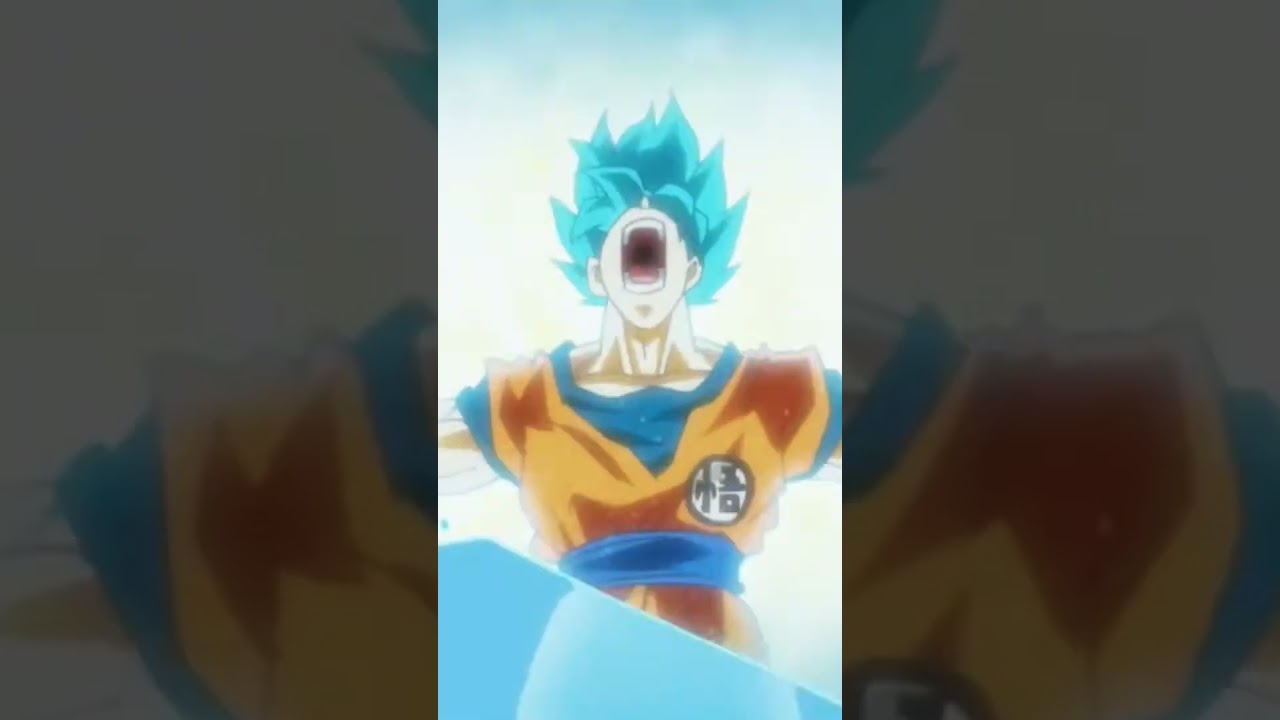 Blue gokus roar hit different #ssj #ssjblue #goku #vegeta #dragonball #dbz #anime