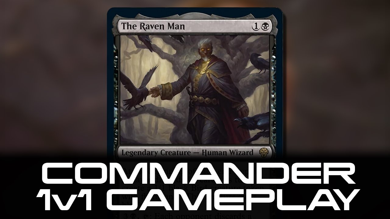 The Raven Man Commander 1v1 Gameplay | MTG Dominaria United | tribalkai