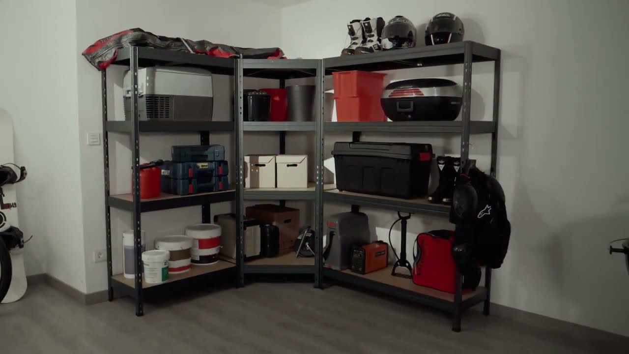 AR Shelving Heavy-Duty Garage Shelving &mdash; 5-Shelf Unit, 800-Lb. Capacity per Shelf