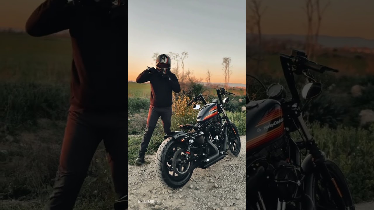 Harley Davidson Sportster 1200  #harleydavidson#iron1200#sportster#cyprus#xl1200#motorcycle#sunset