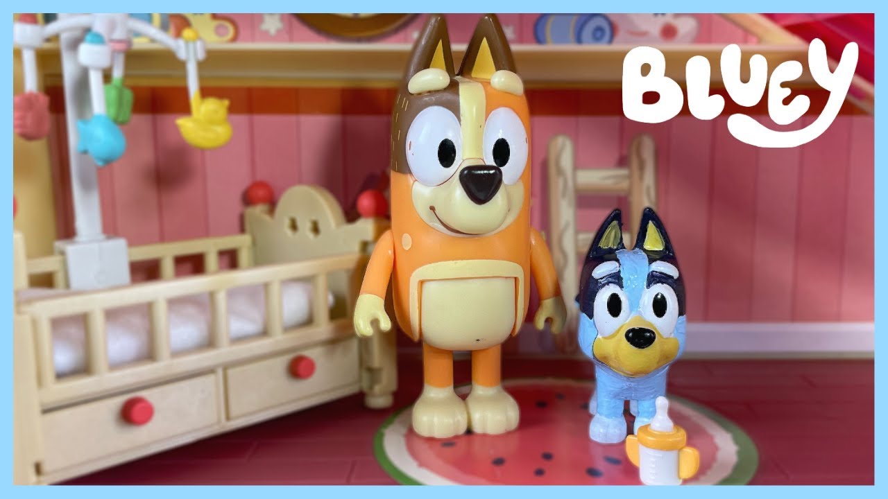 BABY Bluey | Our Take on Full Episode Baby Race // Mini Bluey