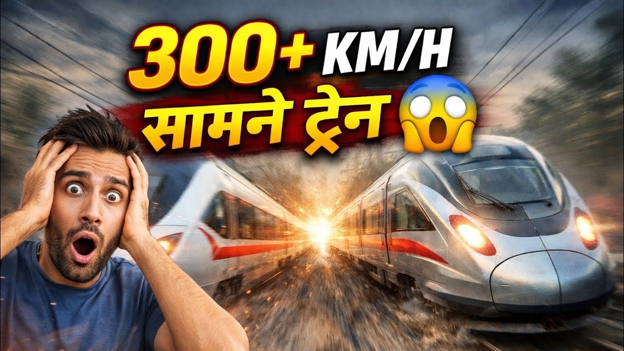 Train Simulator (PC) 😨 Fastest Train 300 Km/H Full Speed Test | सामने ट्रेन Shock Moment