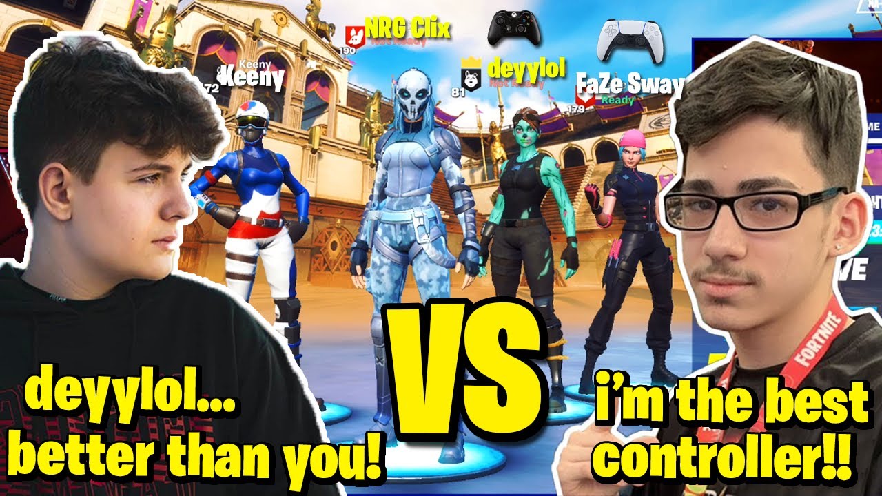 FaZe Sway & Keeny vs NRG Clix & Deyyszn | Fortnite 2v2 Zone Wars