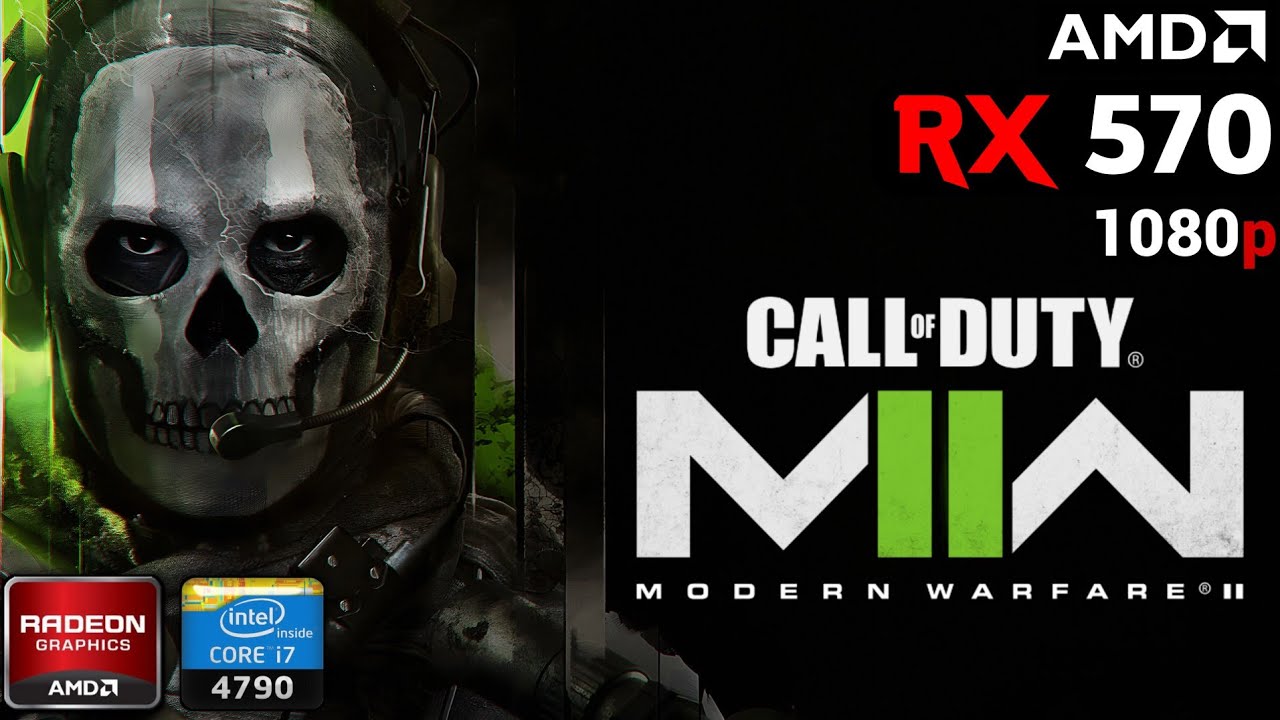 Call of Duty Modern Warfare II | On AMD RX 570 + i7 4790 + 16GB RAM | Test 2026