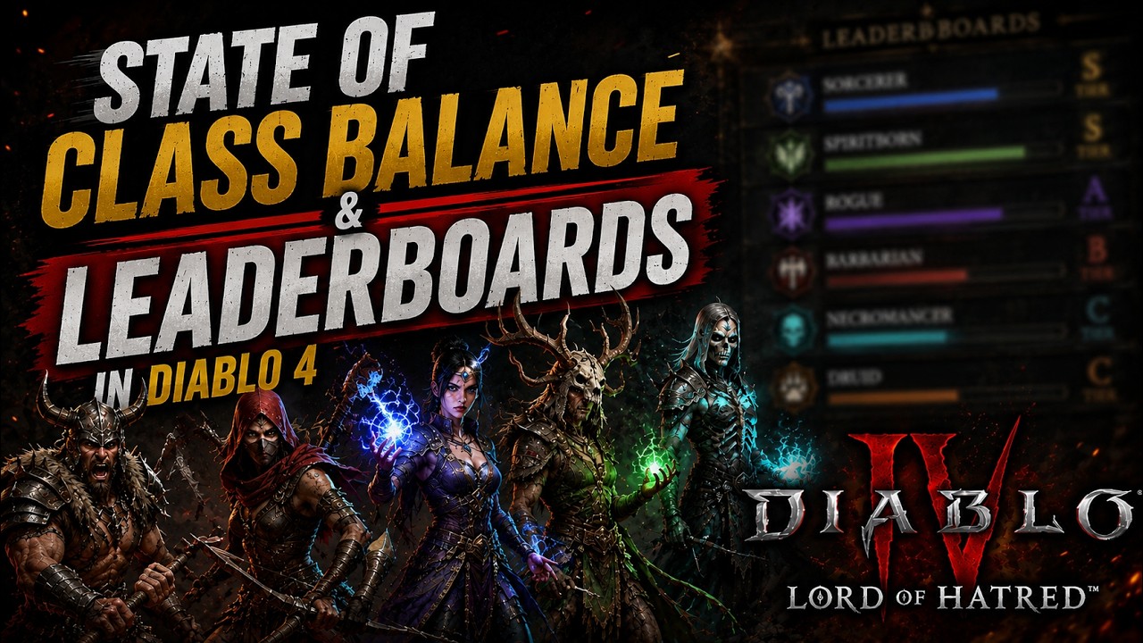 State of Class Balance & Leaderboards in Diablo 4 Lord of Hatred