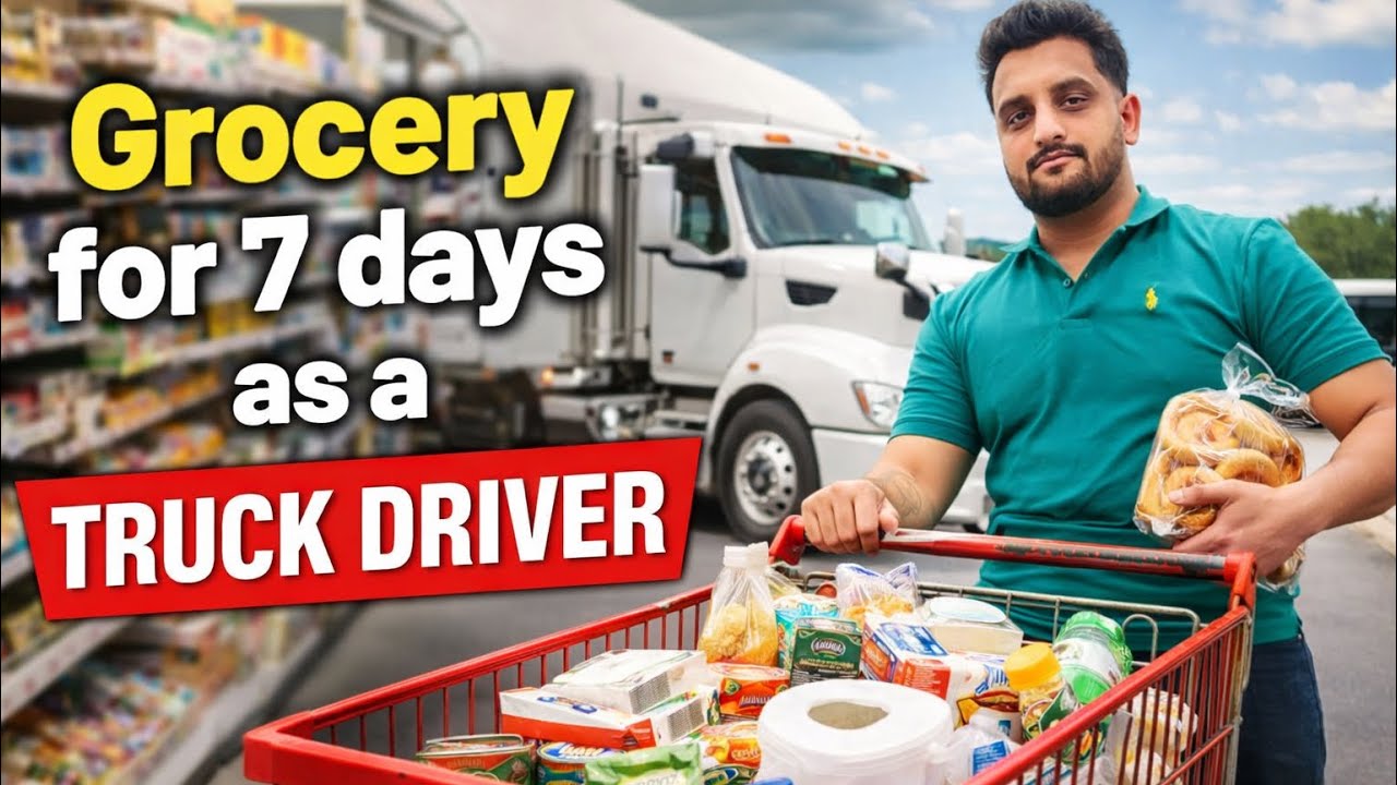 Truck driver full week  grocery 