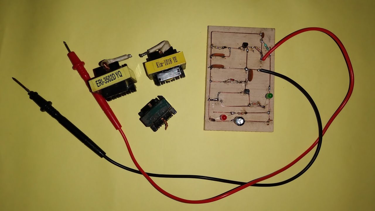 Incrível circuito testador de Transfomador Chopper e Flyback