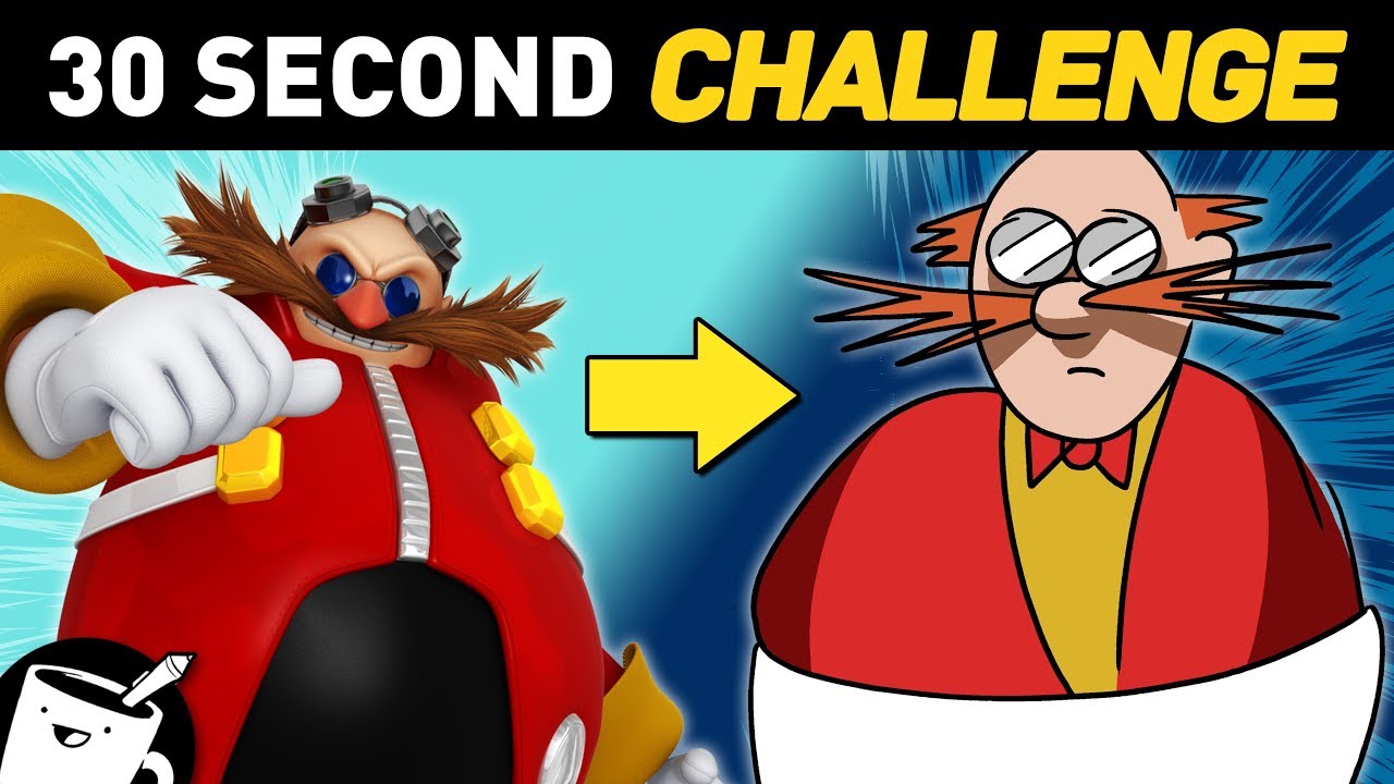 30 Second Drawing Challenge ROUND 2