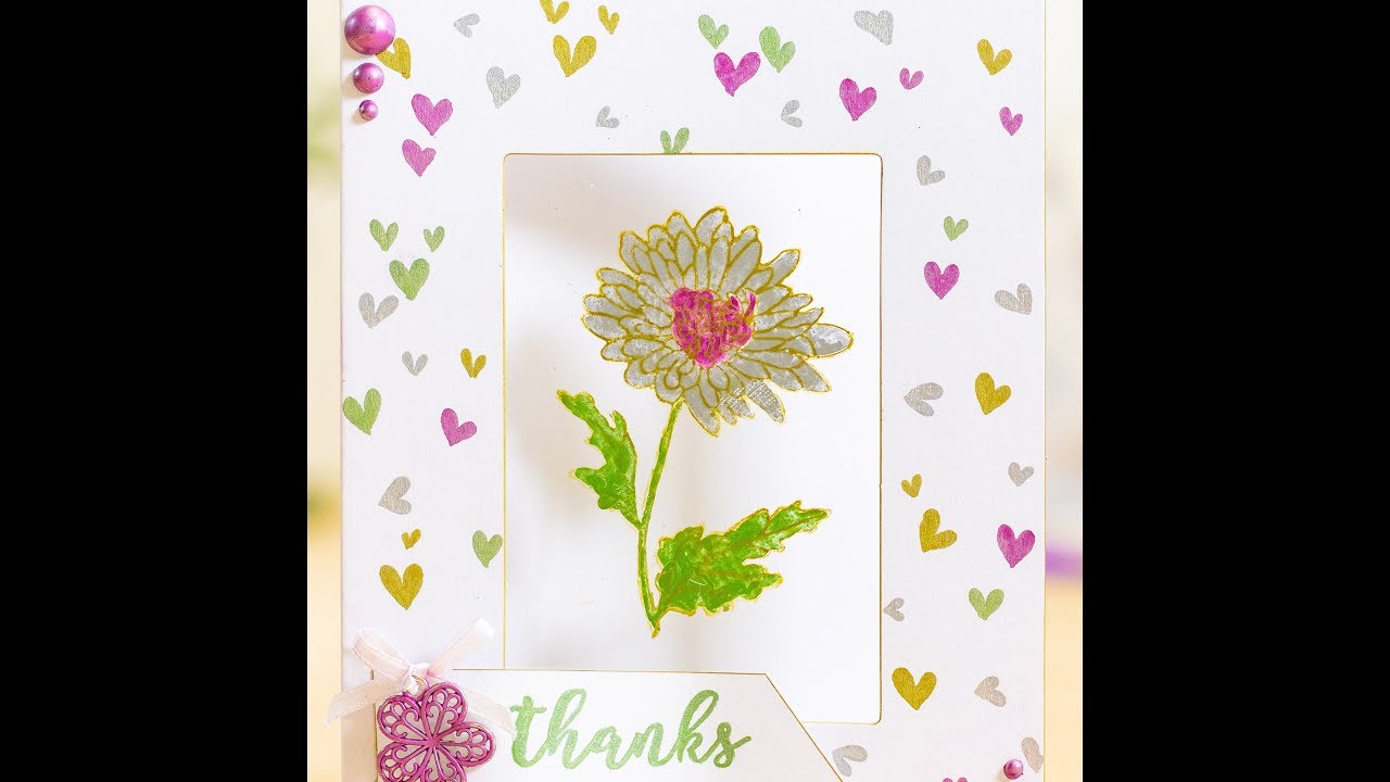 Crafter's Companion Craft Subscription Box 8  - Project 4
