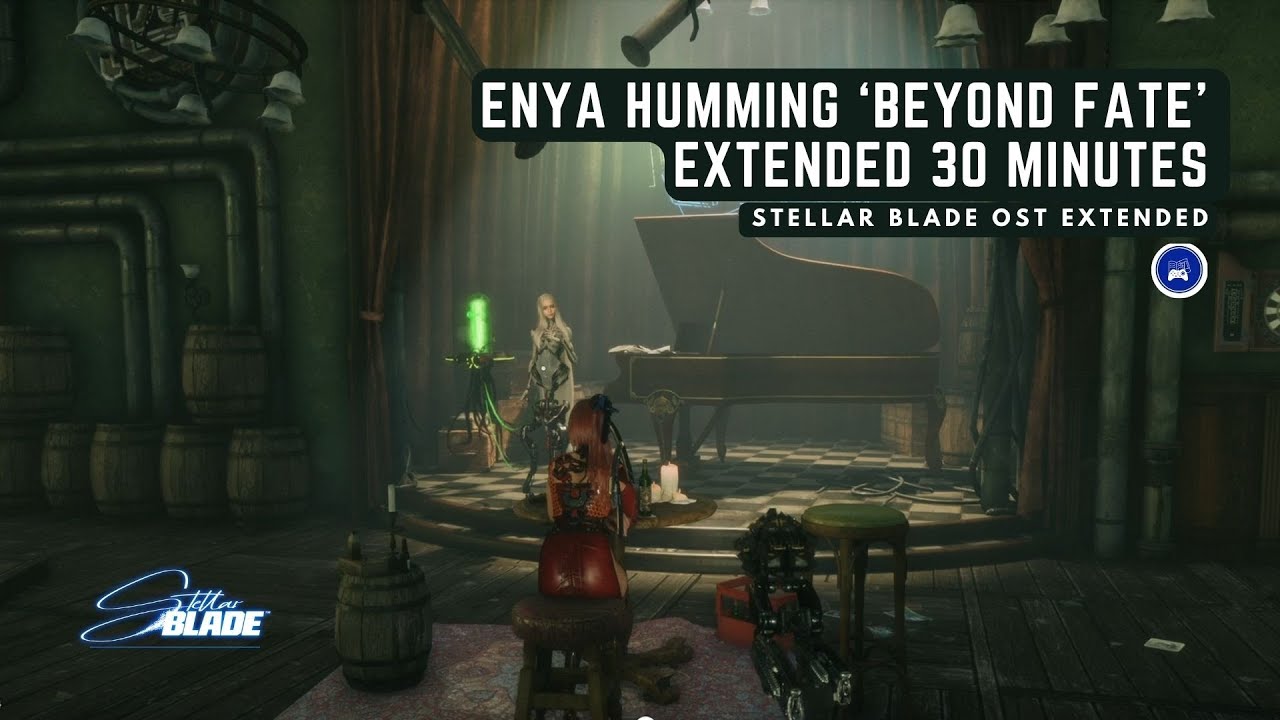 Soothing sleep music! Enya Humming 'Beyond Fate' - Stellar Blade OST Extended 30 Minutes [4K HQ]