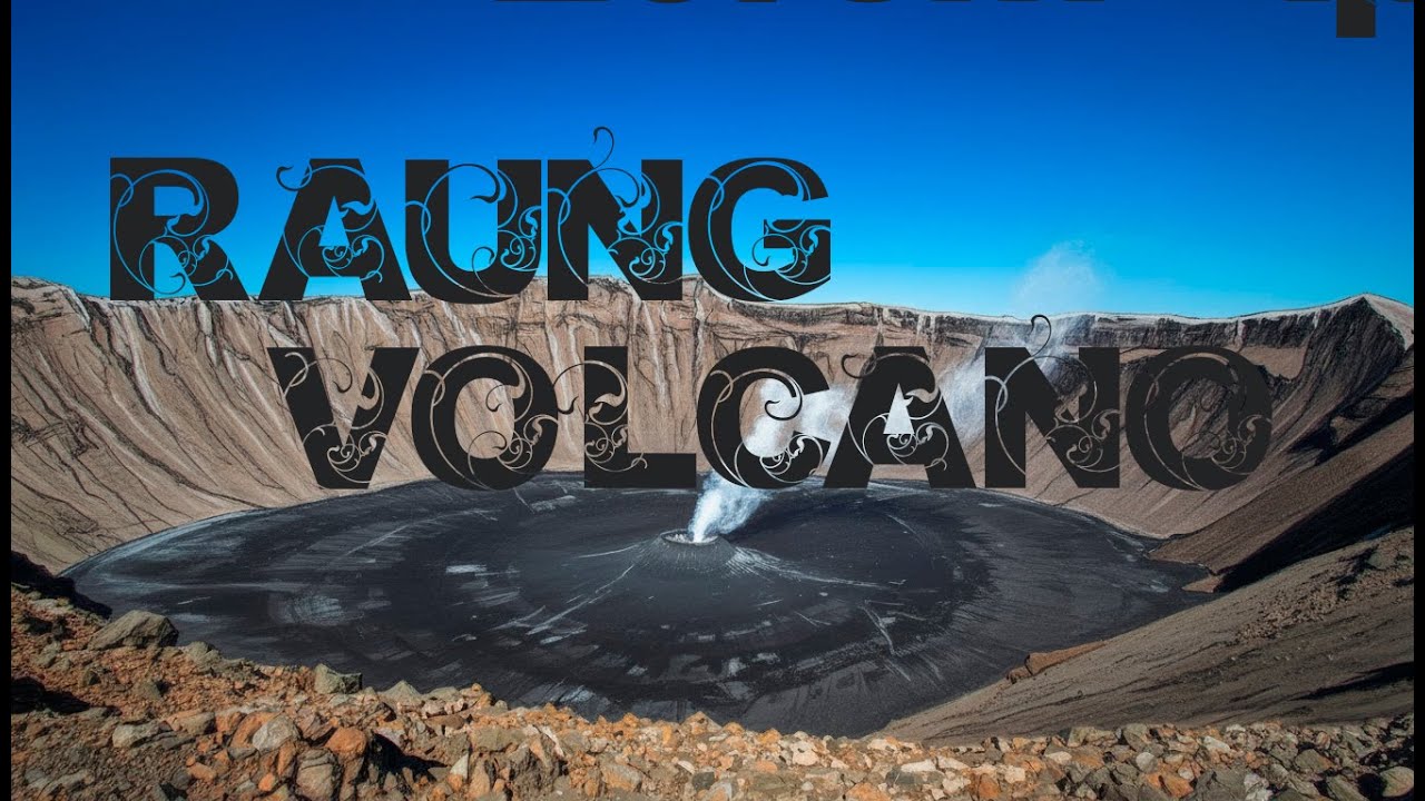 Raung volcano