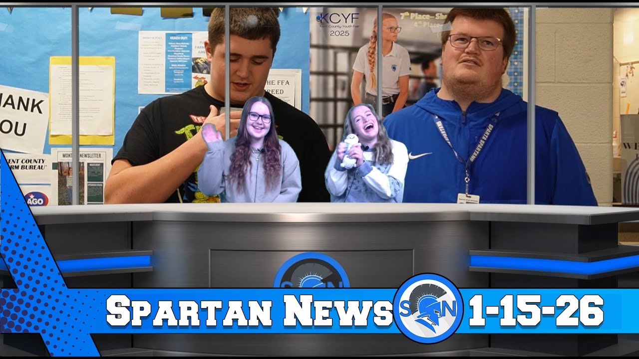 Sparta High School Spartan News 1-15-26