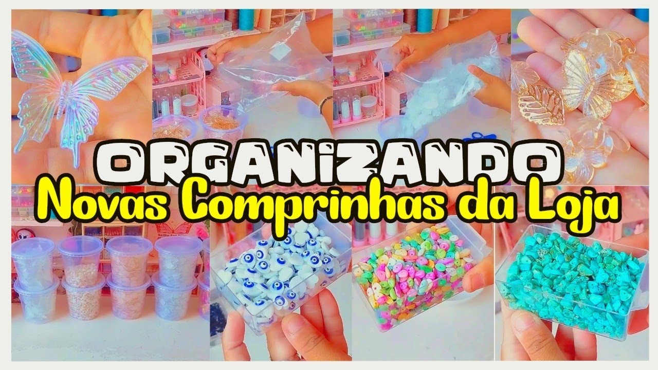 Primeira Organização do Ano | Organizei as Novas Comprinhas da Loja