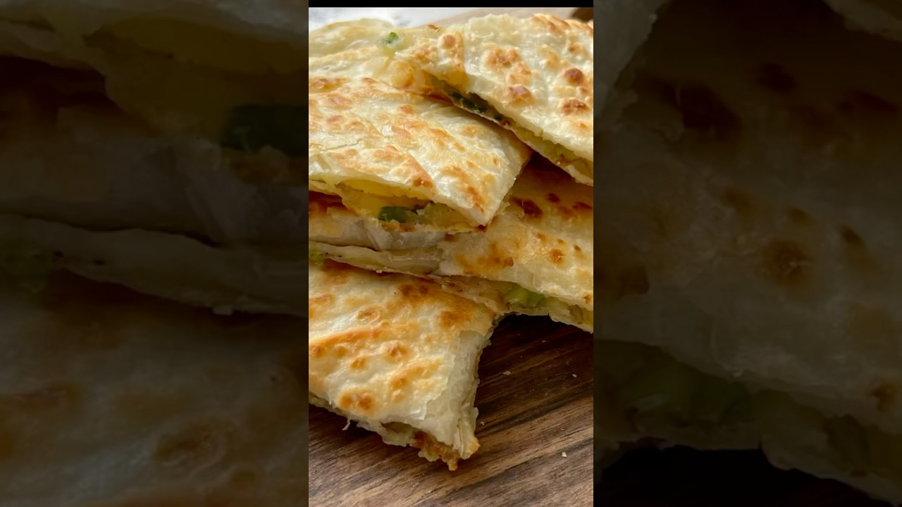 Turkish potatoes g&ouml;zleme       #icedtearecipe #autumnbaking #dubaidessert #cookies #buttercookies #