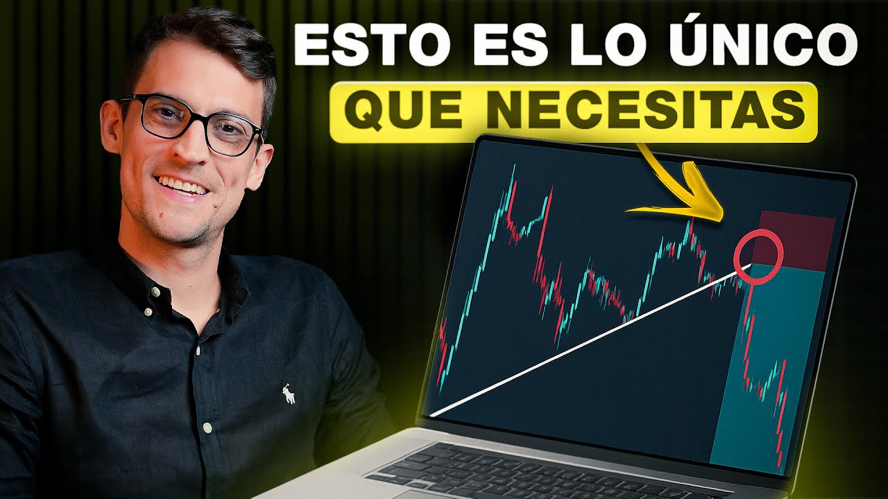 Cómo Operar con LÍNEAS DE TENDENCIA en MENOS de 17 Minutos