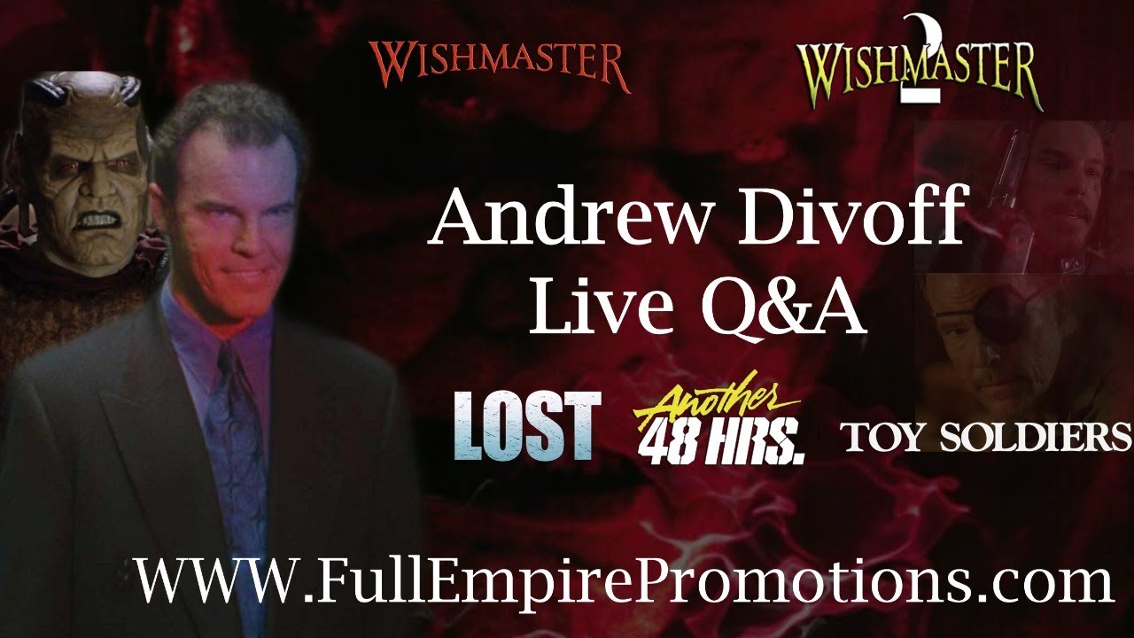 Andrew Divoff Live Q&A