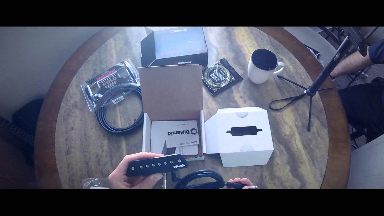 DiMarzio The Black Angel Pickup Unboxing