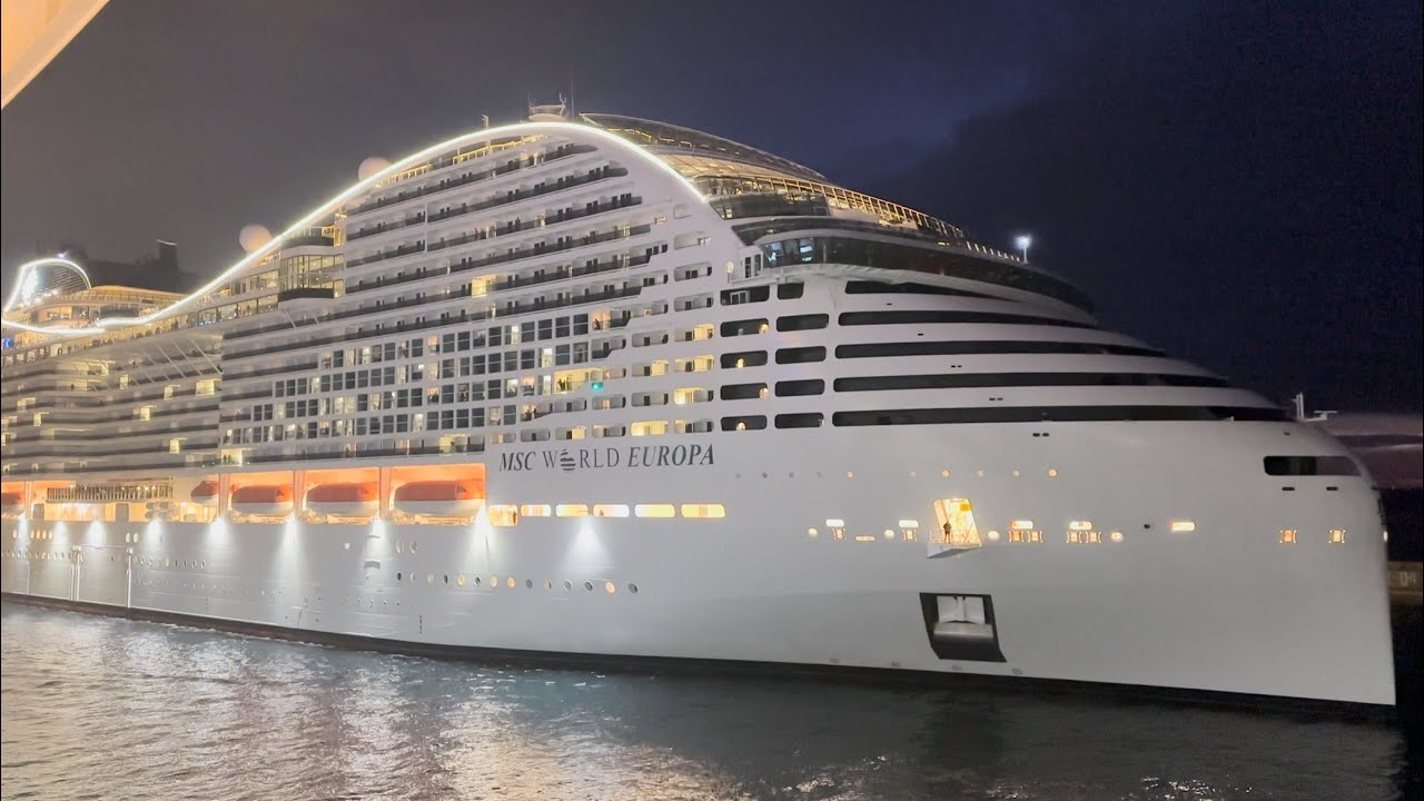MSC World Europa Cruise Ship || MSC Cruises 