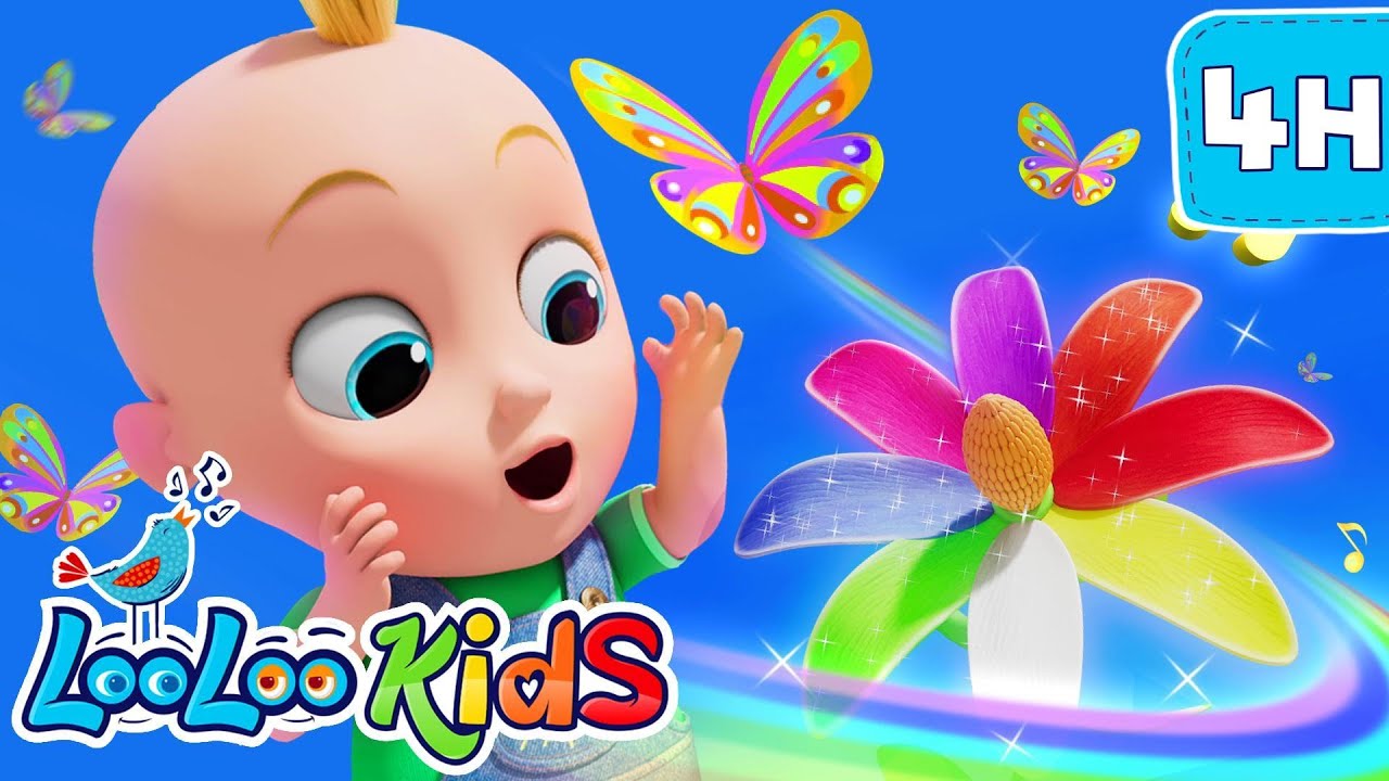 Colors - S1EP78 - 4 Hour Kids Fun - LooLoo Kids Songs for Kids