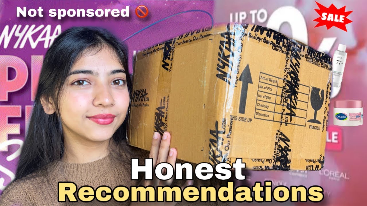 Nykaa Pink Friday Sale 2024| Non Sponsored Recommendations | Best Skincare products #nykaa #skincare