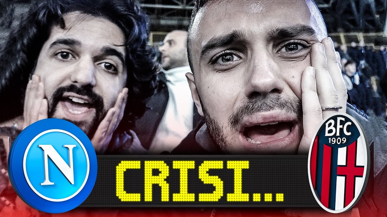 😔CRISI... NAPOLI 1-2 BOLOGNA | LIVE REACTION SAN PAOLO NAPOLETANI HD