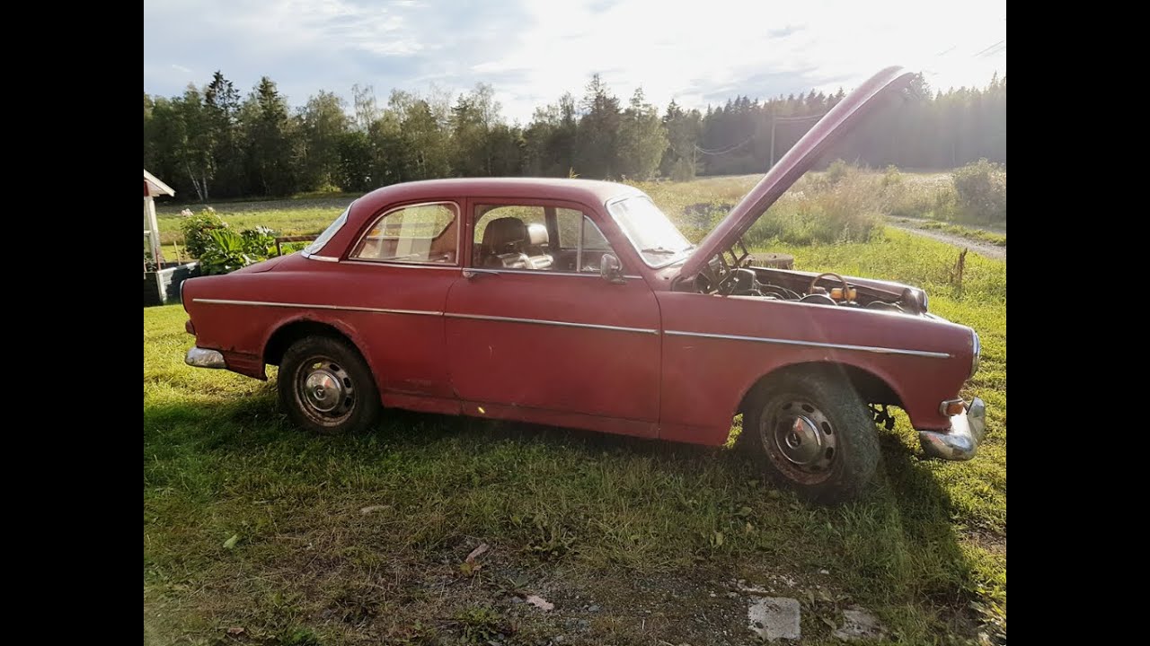 Volvo 122 - Amazon 1970  restoration  - silent slide show