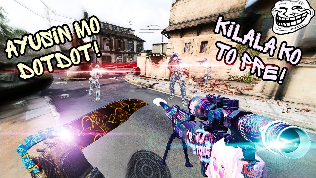 Si Dotdot nga to! Acting Like a BOT, Then Popping Off with a Sniper | CODM