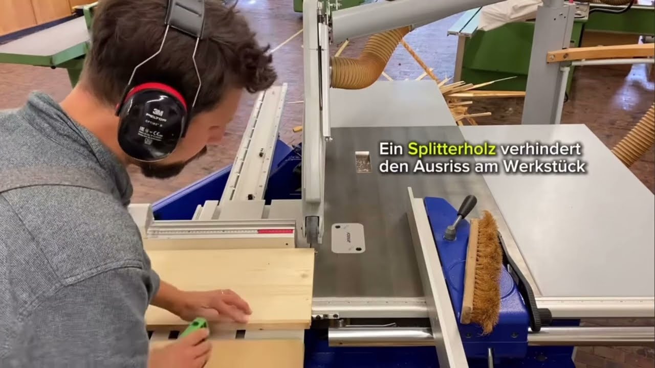 Der Plattenzuschnitt