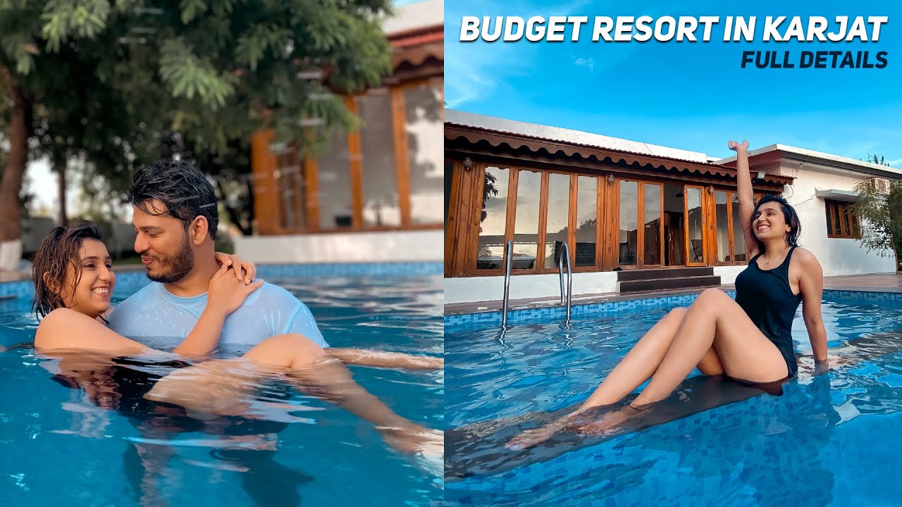 The Pool House In Karjat - Full Details With Total Expenses | Best Budget Resort Near Mumbai