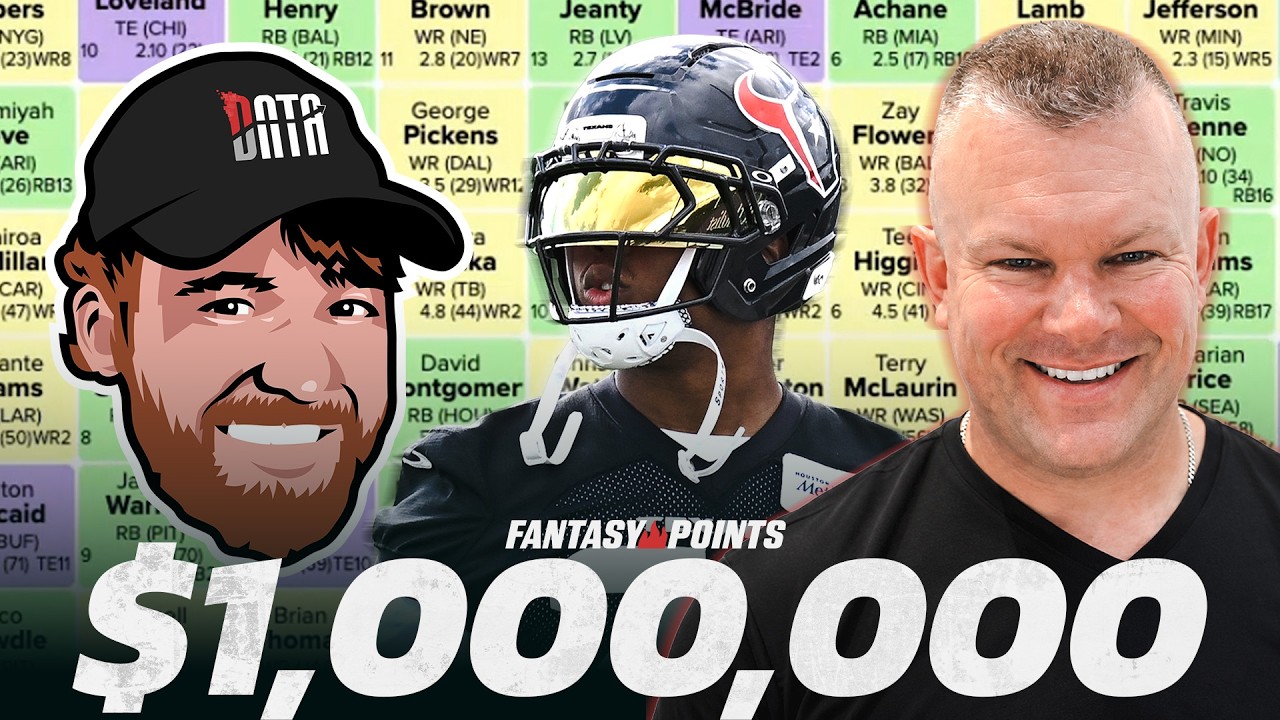 High-Stakes 2026 Fantasy Football Championship Draft $1,000,000 Grand Prize! (FFPC)