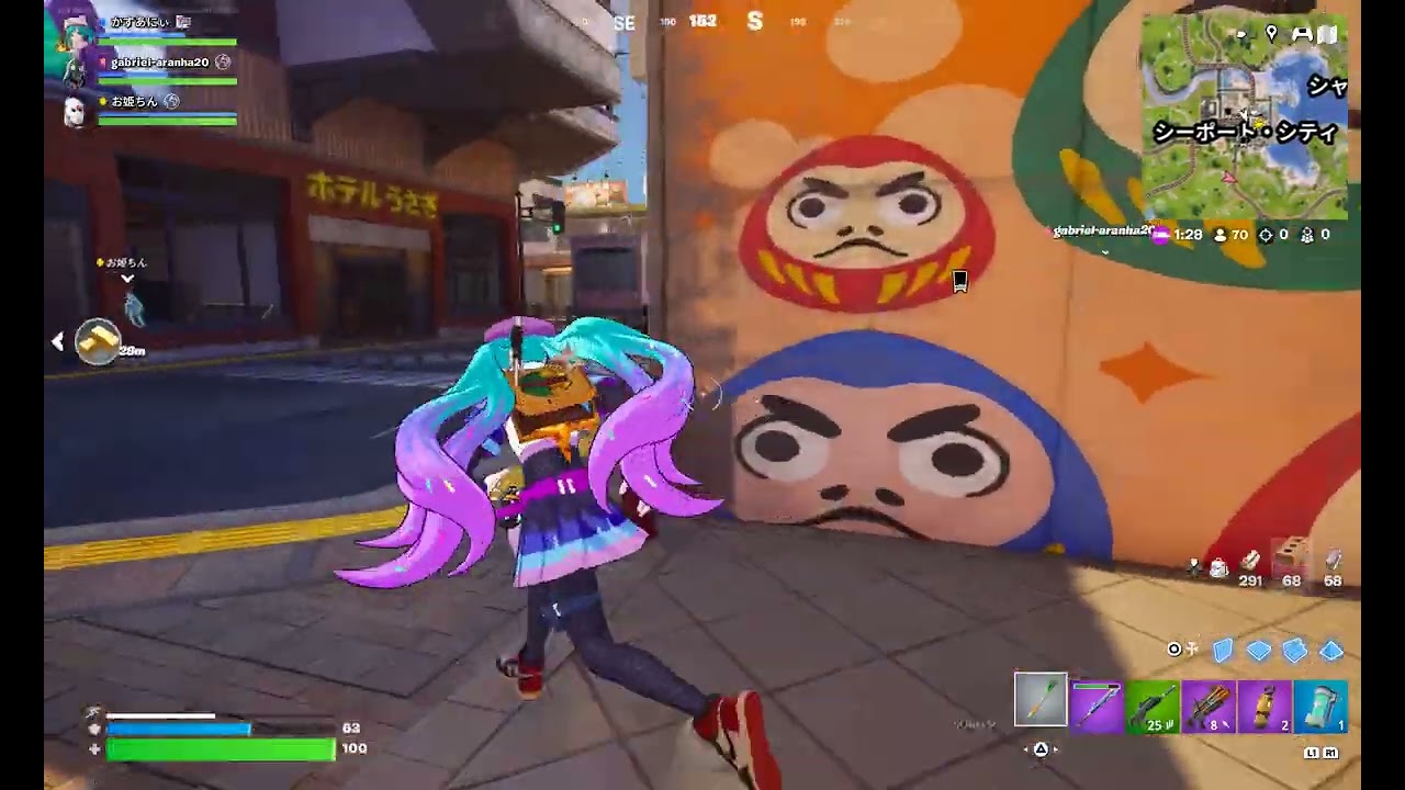 FORTNITE　普通にプレイ517　｢#脱出｣