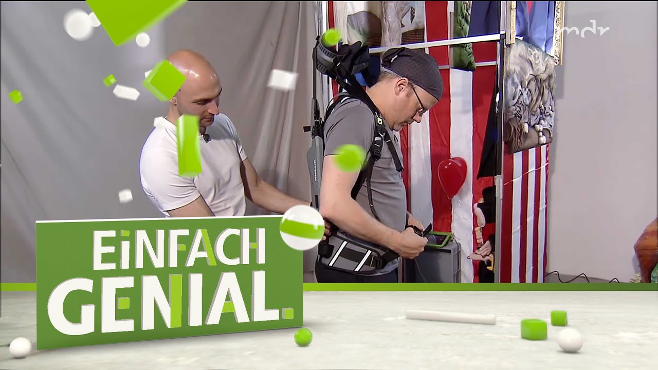 EXOSKELETT hilft bei ÜBERKOPFARBEIT | Einfach genial | MDR