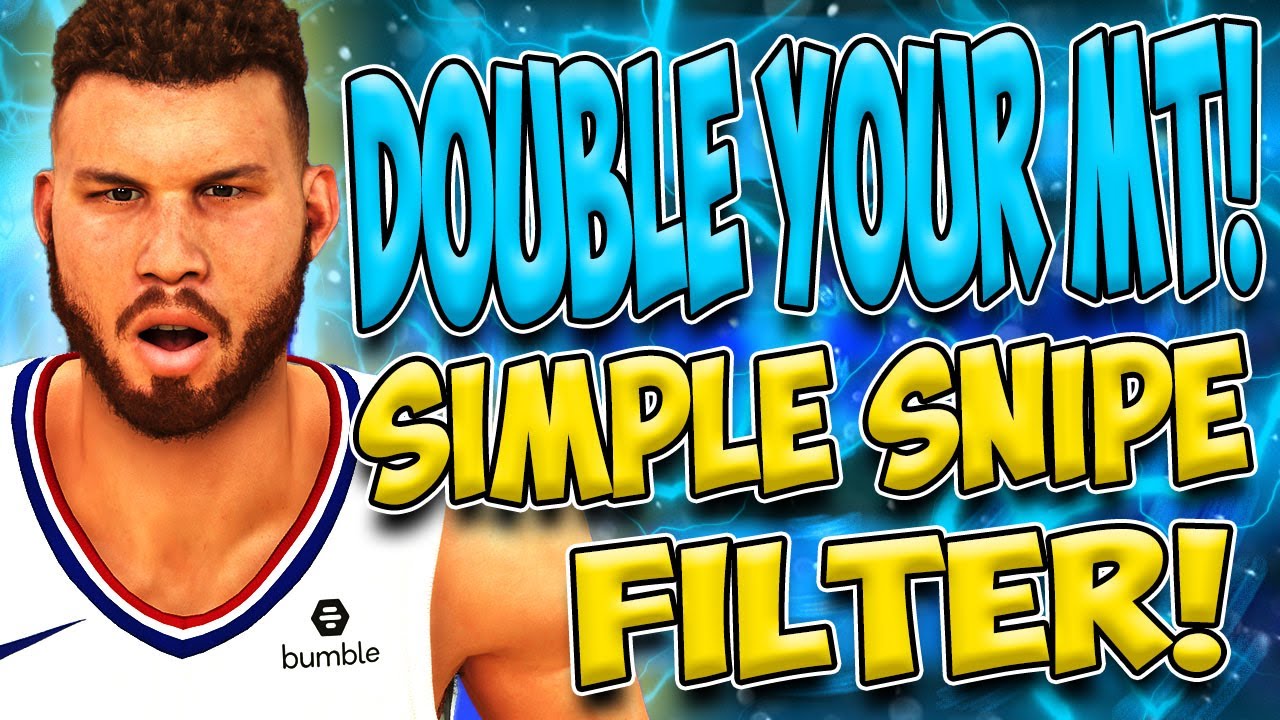 DOUBLE YOUR MT! - SIMPLE SNIPE FILTER - NBA 2K20 MyTeam - No Money Spent